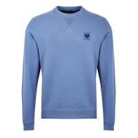 блуза,облекла,на,разпродажба,мъжки,ежедневни,облекла,мъжки,горнища,с,качулка,belstaff,logo,sweatshirt,blue,flint