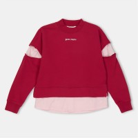 детски,облекла,palm,angels,palm,lgo,shirt,crew,jn53,red,pnk,2703