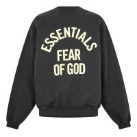 блуза,мъжки,горнища,с,качулка,fear,of,god,essentials,men,s,crew,sweatshirt,black