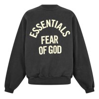 блуза,облекла,на,разпродажба,мъжки,ежедневни,облекла,мъжки,горнища,с,качулка,fear,of,god,essentials,men's,crew,sweatshirt,black