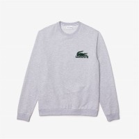 lacoste,lacoste,crew,sweater,mens,grey,y9k