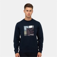 блуза,мъжки,блузи,marshall,artist,artist,pezzi,crewneck,sweatshirt,navy