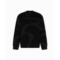 блуза,облекла,на,разпродажба,мъжки,ежедневни,облекла,мъжки,горнища,с,качулка,emporio,armani,men's,crew,sweatshirt,black,fc242