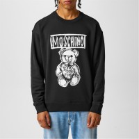 блуза,облекла,на,разпродажба,мъжки,ежедневни,облекла,мъжки,горнища,с,качулка,moschino,men's,logo,sweatshirt,black