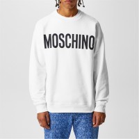 блуза,облекла,на,разпродажба,мъжки,ежедневни,облекла,мъжки,горнища,с,качулка,moschino,logo,sweatshirt,white
