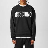 блуза,мъжки,горнища,с,качулка,moschino,logo,sweatshirt,black