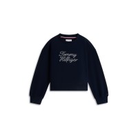 блуза,детски,3/4,панталони,tommy,hilfiger,kids',crew,sweatshirt,night,navy,c1g