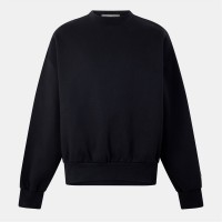 блуза,облекла,на,разпродажба,мъжки,ежедневни,облекла,мъжки,горнища,с,качулка,fear,of,god,essentials,men's,crew,sweater,jet,black