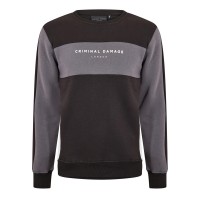 облекла,на,разпродажба,мъжки,блузи,criminal,damage,criminaldamage,sancho,sweat,mens,black