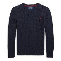 блуза,polo,ralph,lauren,kids,soft,relaxed,fit,crew,sweatshirt,navy