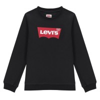 детска,блуза,детски,облекла,levis,children's,batwing,crew,sweatshirt,black,red,023