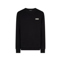 блуза,облекла,на,разпродажба,мъжки,ежедневни,облекла,мъжки,горнища,с,качулка,mallet,men's,crew,sweatshirt,black,organic