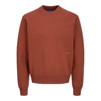 облекла,на,разпродажба,мъжки,блузи,jack,and,jones,knitted,sweathirt,mens,brandy,brown