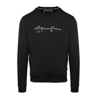 блуза,мъжки,ежедневни,облекла,мъжки,горнища,с,качулка,aquascutum,men,s,round,neck,crew,sweatshirt,black