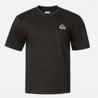 мъжка,тениска,облекла,на,разпродажба,разпродажба,kappa,мъжки,блузи,kappa,cotton,crew,neck,t,shirt,mens,black