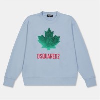 блуза,детски,3/4,панталони,dsquared2,kids',dsq,maple,crew,sweatshirt,blue,dq814