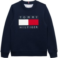 детски,3/4,панталони,детски,облекла,tommy,hilfiger,tommy,heritage,crew,jn61,night,navy,c1g