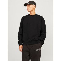 мъжки,блузи,jack,and,jones,urban,edge,400,gsm,crew,sweat,mens,black