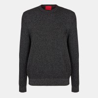 блуза,мъжки,горнища,с,качулка,hugo,men,s,crew,sweatshirt,black