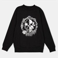 детска,блуза,детски,облекла,vans,mister,sinister,loose,crew,black,sweatshirt,unisex,kids,black