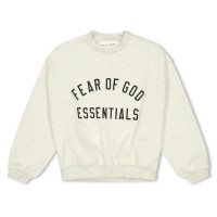 детска,блуза,fear,of,god,essentials,unisex,kids,crew,sweatshirt,oatmeal,heather
