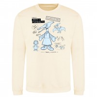 блуза,мъжки,блузи,дамски,блузи,character,adults,printed,character,sweatshirt,janie