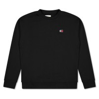 блуза,tommy,hilfiger,kids,heritage,flag,crew,sweatshirt,black