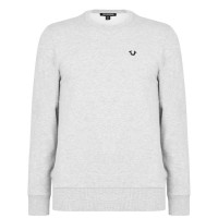 блуза,зимни,аксесоари,true,religion,horseshoe,sweatshirt,grey