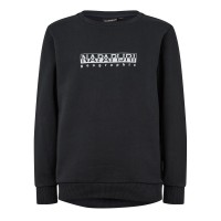 поларена,блуза,детски,облекла,napapijri,boy's,box,fleece,crew,neck,sweatshirt,black,mbu