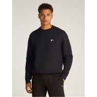 мъжки,ежедневни,облекла,мъжки,горнища,с,качулка,tommy,jeans,tommy,jeans,tjm,reg,badge,crew,ext,black