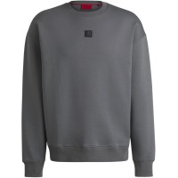 блуза,мъжки,ежедневни,облекла,мъжки,горнища,с,качулка,hugo,men's,dettil,crew,neck,sweatshirt,open,grey,086