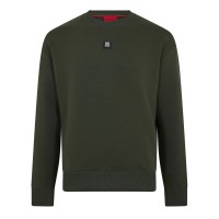 блуза,облекла,на,разпродажба,мъжки,ежедневни,облекла,мъжки,горнища,с,качулка,hugo,men's,dettil,crew,neck,sweatshirt,dark,green