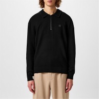 блуза,с,яка,облекла,на,разпродажба,мъжки,тениски,hugo,sastoon,knitted,polo,shirt,black,001