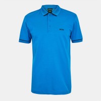 блуза,с,яка,облекла,на,разпродажба,мъжки,тениски,boss,men's,paule,polo,shirt,timeless,design,open,blue