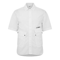 риза,с,къс,ръкав,облекла,на,разпродажба,мъжки,ризи,cp,company,short,sleeve,shirt,gauze,white,103