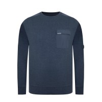 блуза,облекла,на,разпродажба,разпродажба,firetrap,мъжки,блузи,firetrap,hybrid,sweatshirt,charcoal,marl