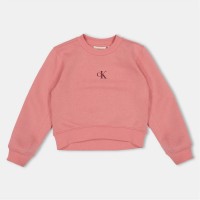 блуза,детски,облекла,calvin,klein,jeans,ckj,lgo,sweatshirt,jn44,brandi,apricot