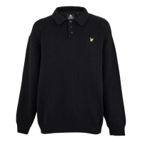 мъжки,тениски,lyle,and,scott,knitted,polo,sn99,jet,black