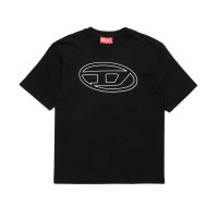 детска,тениска,детски,облекла,diesel,long,sleeved,t,shirt,junior,boys,black,k900