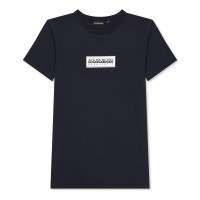 юношеска,тениска,napapijri,chamois,t,shirt,juniors,black,041