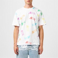 тениска,облекла,на,разпродажба,мъжки,тениски,icecream,all,over,print,rundog,t,shirt,white