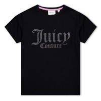 тениска,детски,3/4,панталони,juicy,couture,kids',diamante,regular,fit,t,shirt,black,023