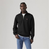 блуза,levis,quarter,zip,sweatshirt,mineral,black