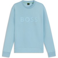 блуза,мъжки,ежедневни,облекла,мъжки,горнища,с,качулка,boss,stretch,cotton,logo,sweatshirt,pastel,blue,455
