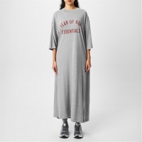 3/4,рокля,дамски,поли,и,рокли,fear,of,god,essentials,tri,blend,three,quartersleeve,dress,dark,heather