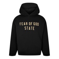 суичър,мъжки,ежедневни,облекла,мъжки,горнища,с,качулка,fear,of,god,essentials,fleece,hoodie,black