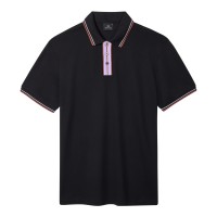 блуза,с,яка,облекла,на,разпродажба,мъжки,тениски,ps,paul,smith,stripe,tipping,polo,shirt,black,79