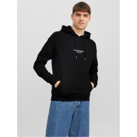 суичър,мъжки,ежедневни,облекла,jack,and,jones,jorvester,hoodie,black