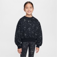 промоция,на,зимни,облекла,разпродажба,nike,детски,блузи,nike,sportswear,club,fleece,big,kids',(girls'),boxy,crew,black