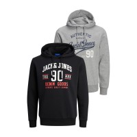 суичър,мъжки,горнища,с,качулка,jack,and,jones,ethan,2,pack,hoodie,lgm,black